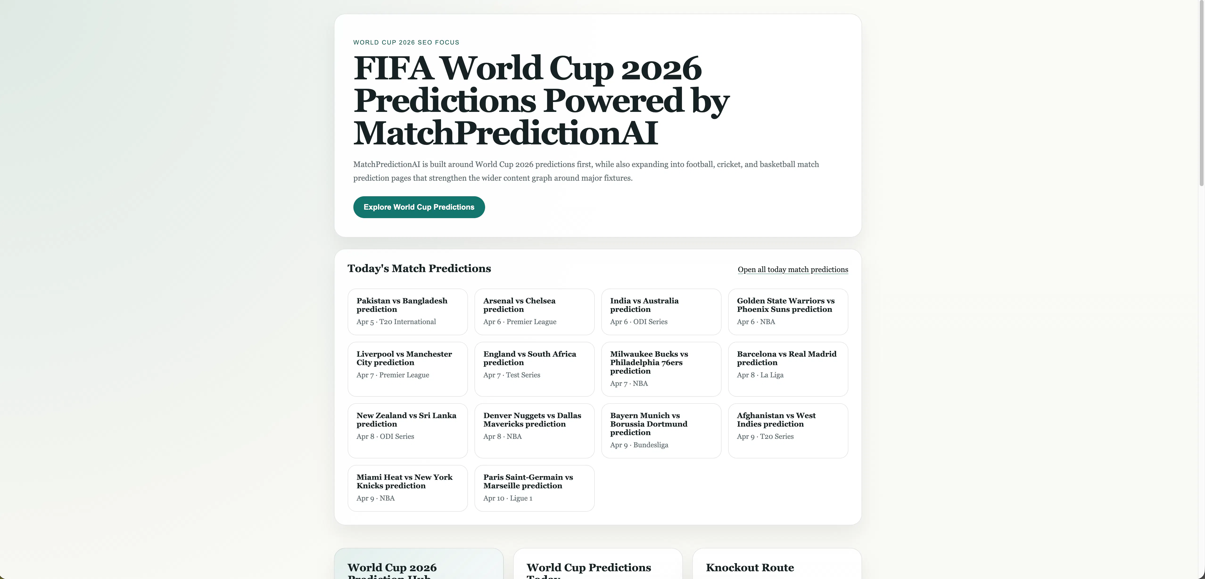 Banner del producto MatchPredictionAI
