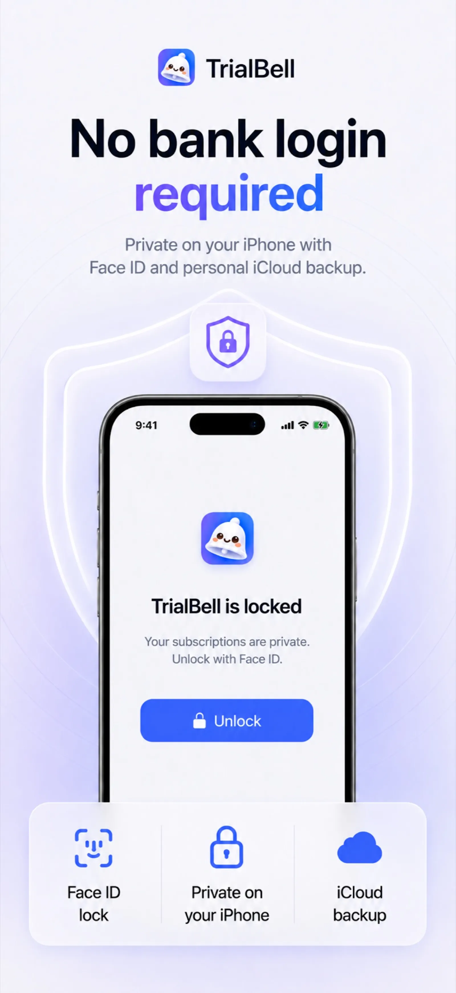 TrialBell screenshot 1