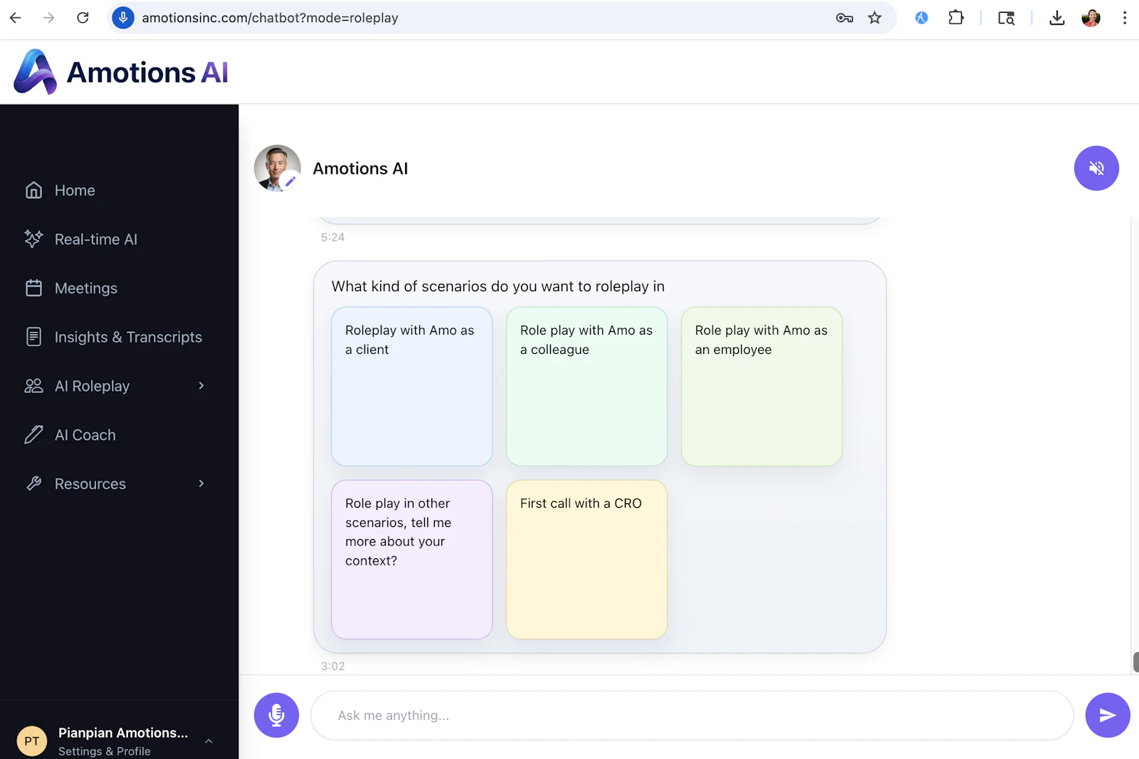 Emotional intelligence AI for live calls screenshot 7