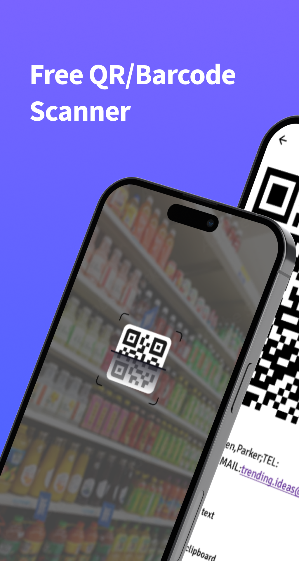 وسائط QR Scanner - Scanner barcode 2