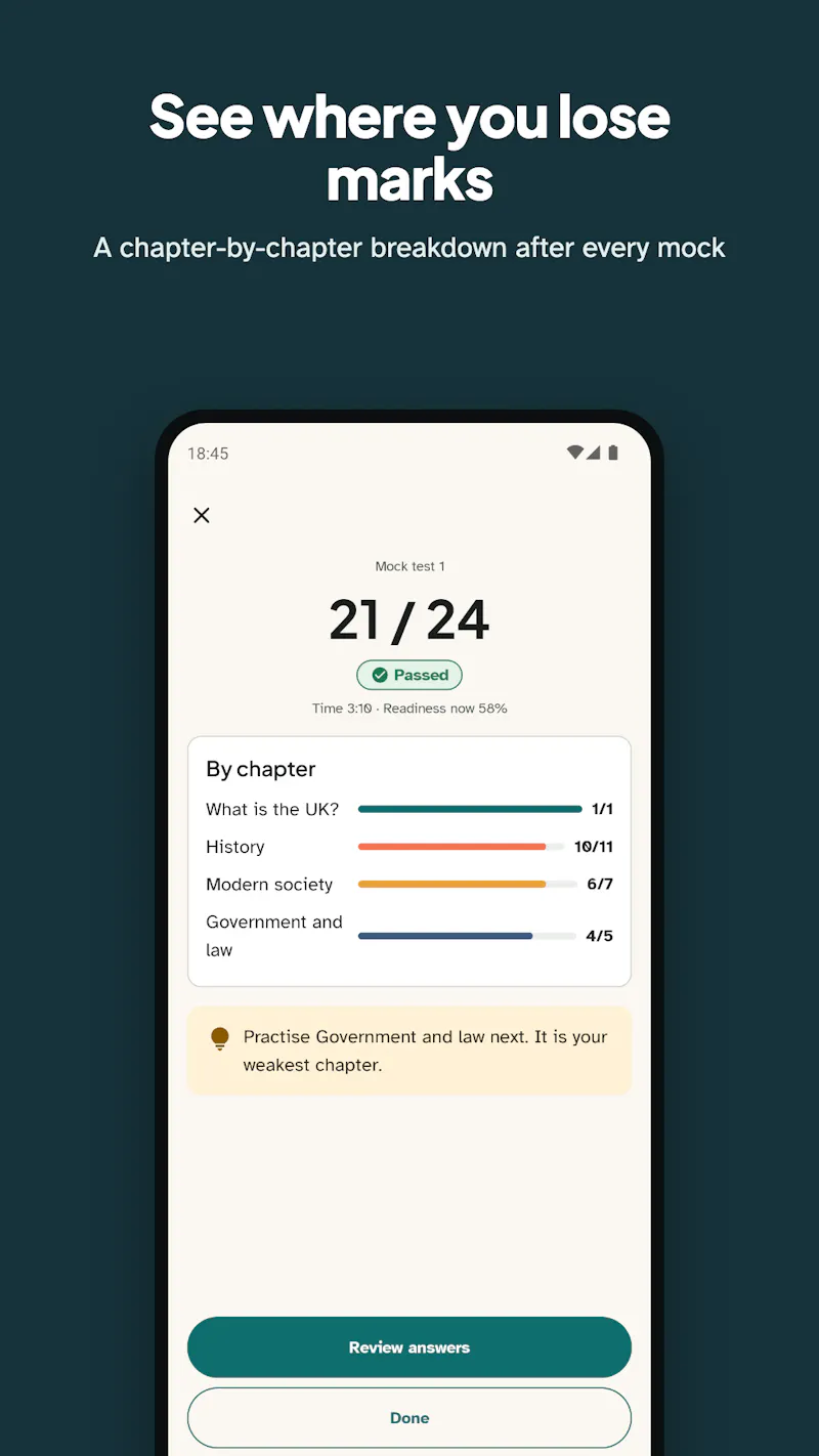 Life in the UK Test Prep screenshot 3