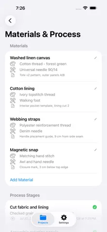 StitchProof screenshot
