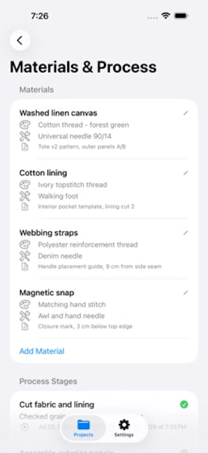 StitchProof screenshot 1