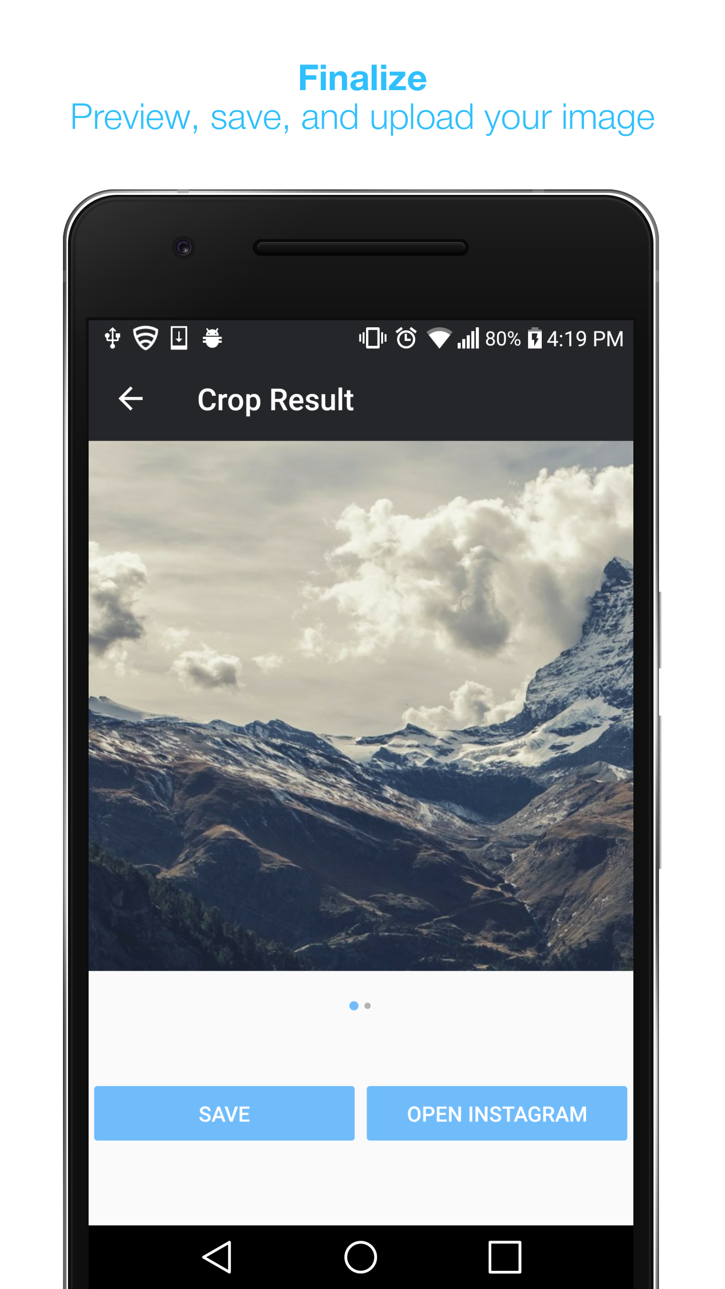 InstaSwipe Instagram Panorama gallery image