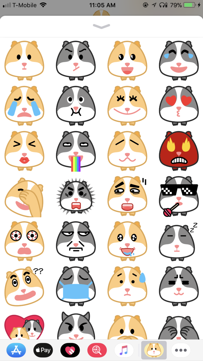 Guinea Pig Emoji for iMessage & Telegram gallery image