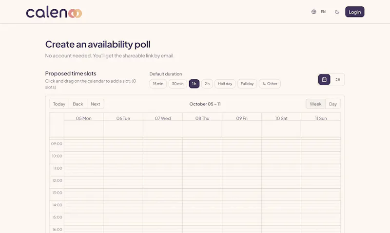Calenoo screenshot 4