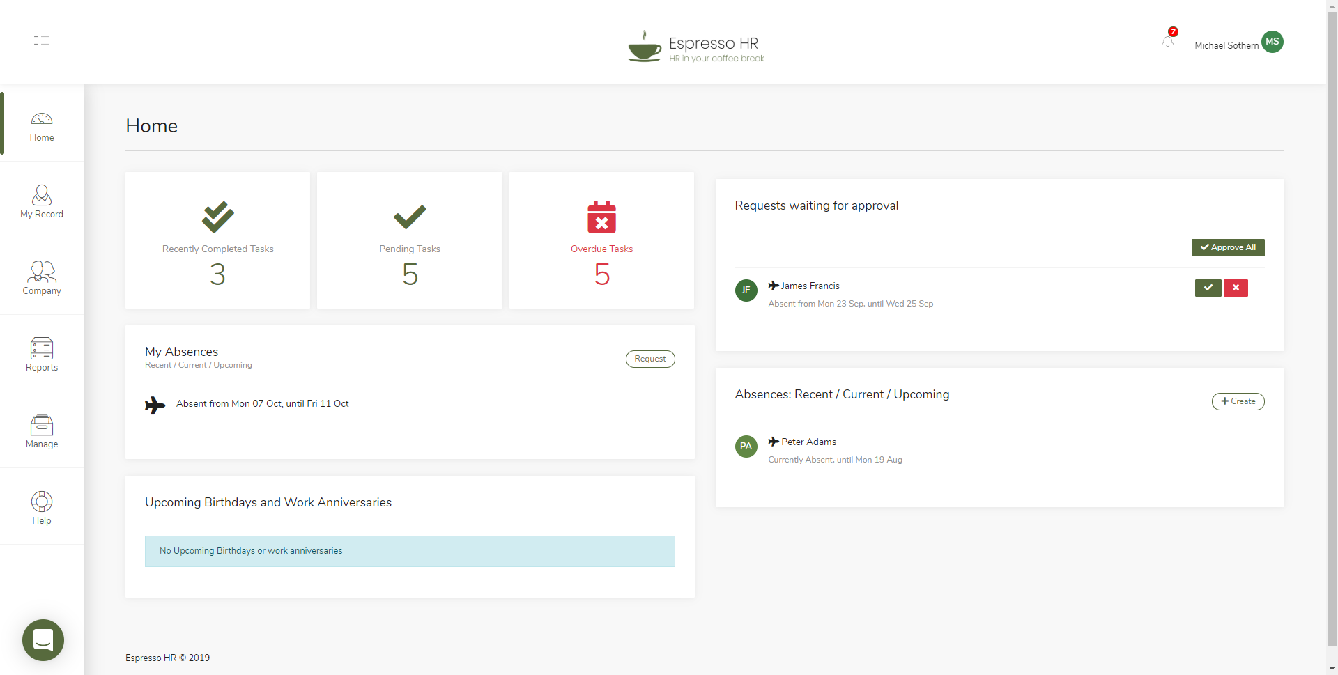 Espresso HR gallery image
