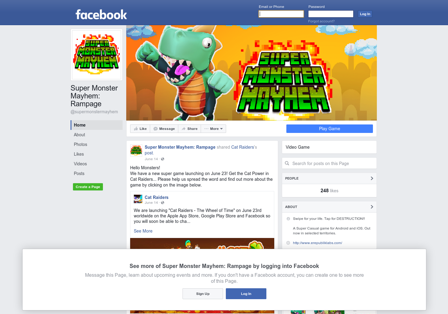 Super Monster Mayhem: Rampage