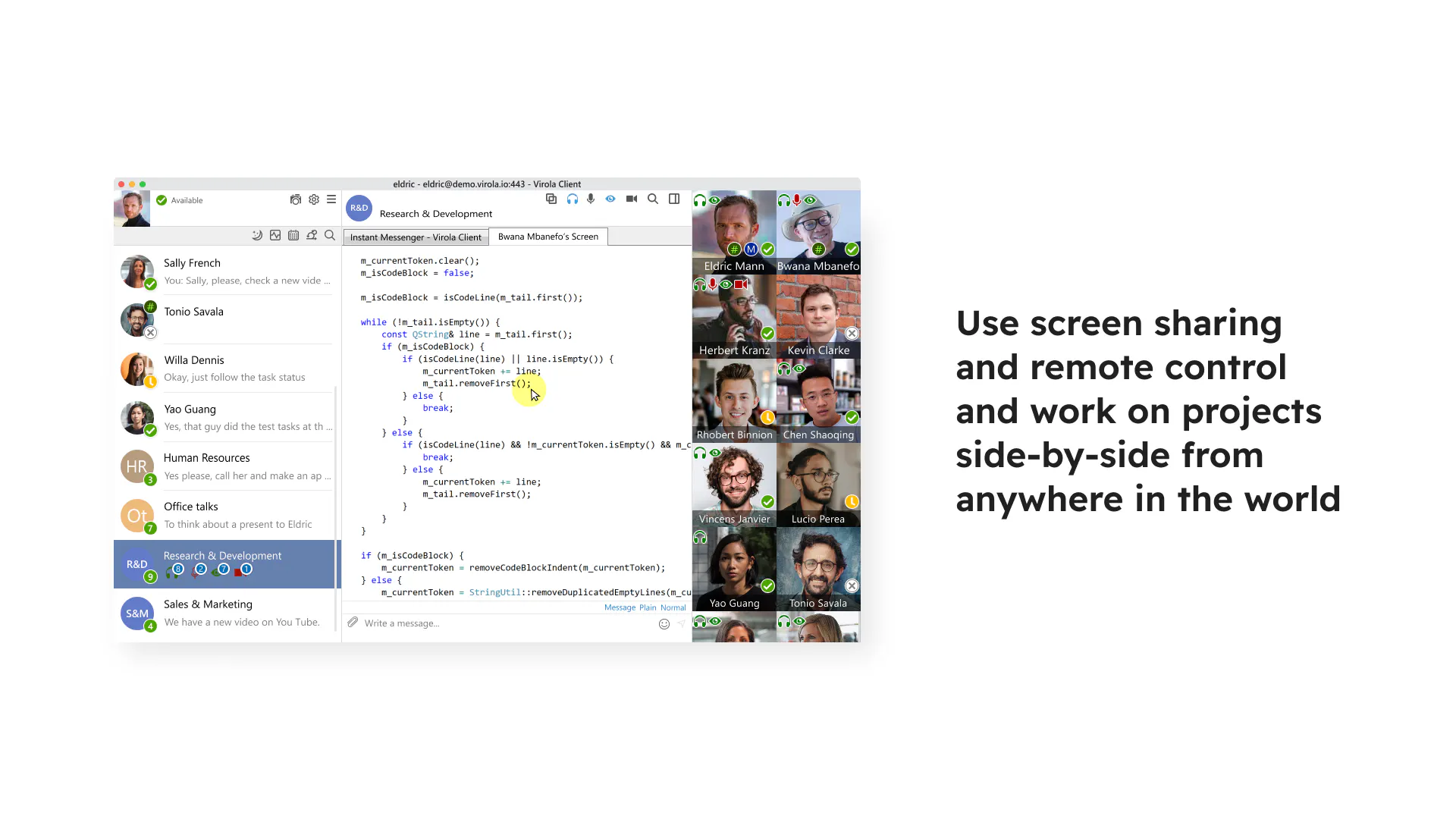 Virola Corporate Messenger gallery image