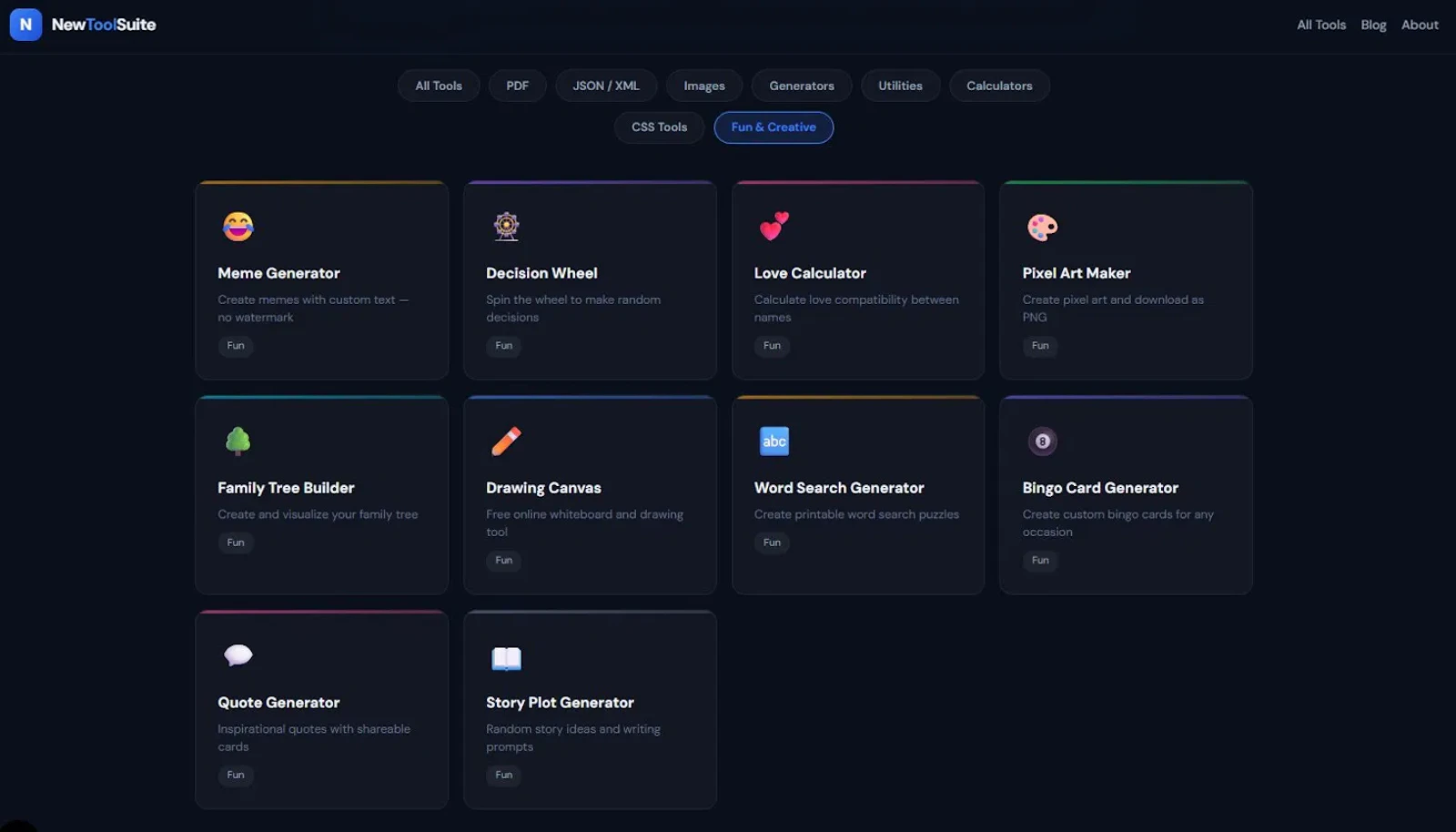 NewToolSuite screenshot 1