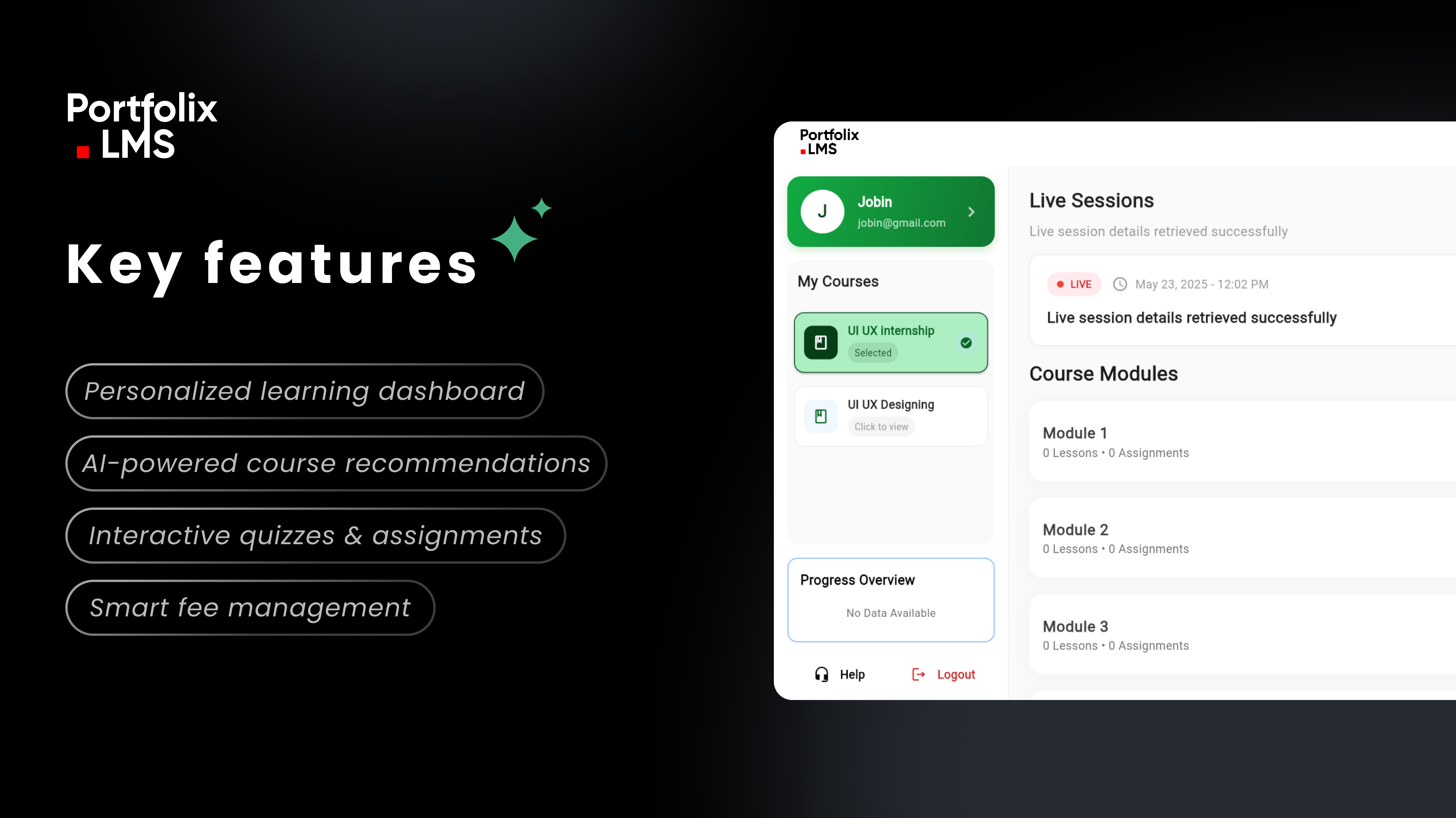 Portfolix LMS v.3 - 提升学习而没有复杂性媒体1