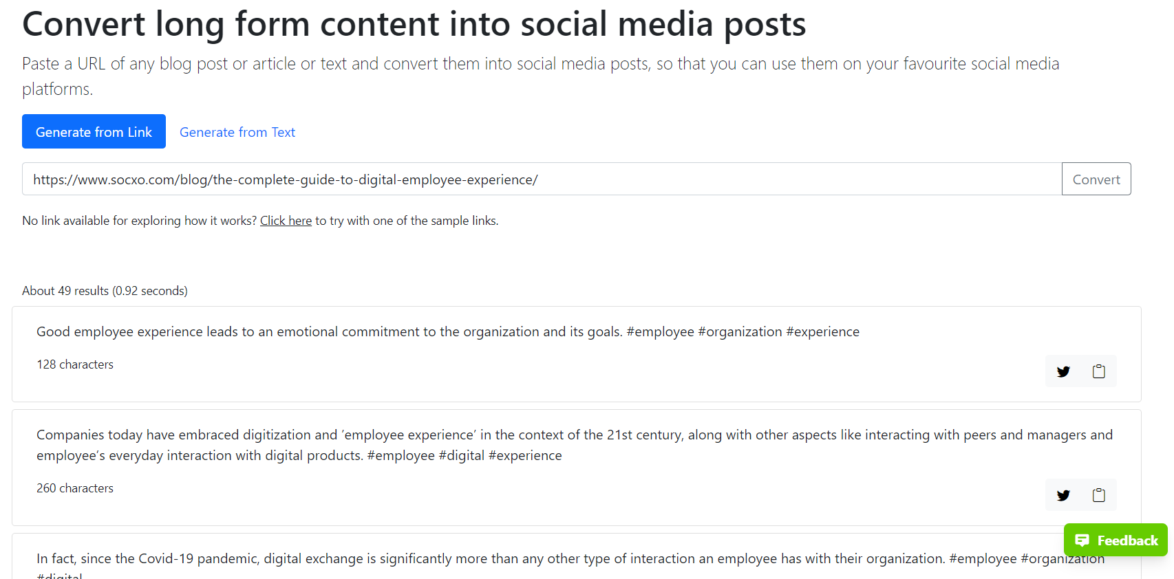 Post Generator gallery image