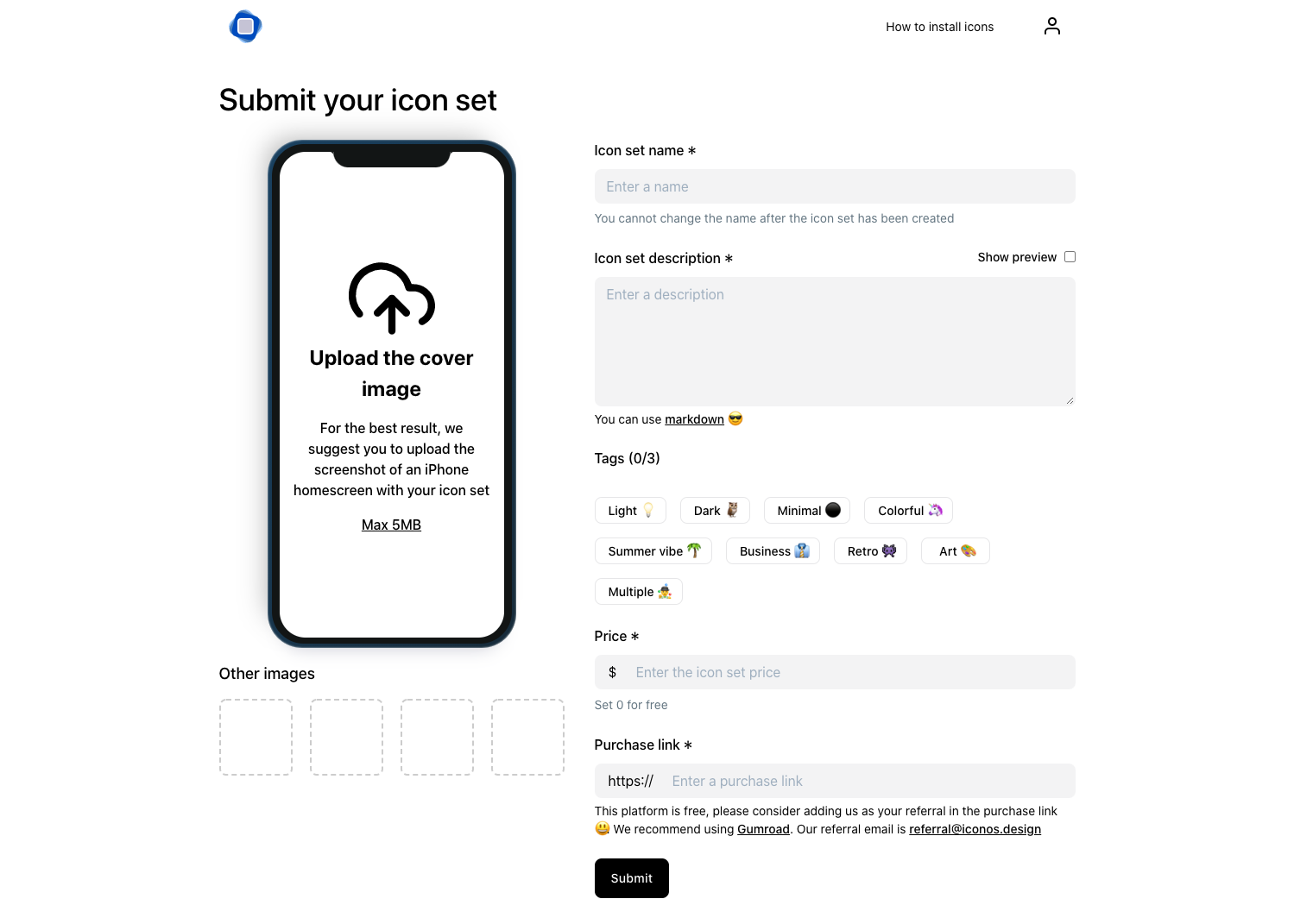 iconOS gallery image