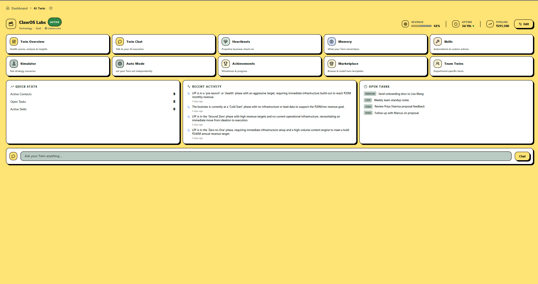 ClawOS Lab AI Workspace media 11