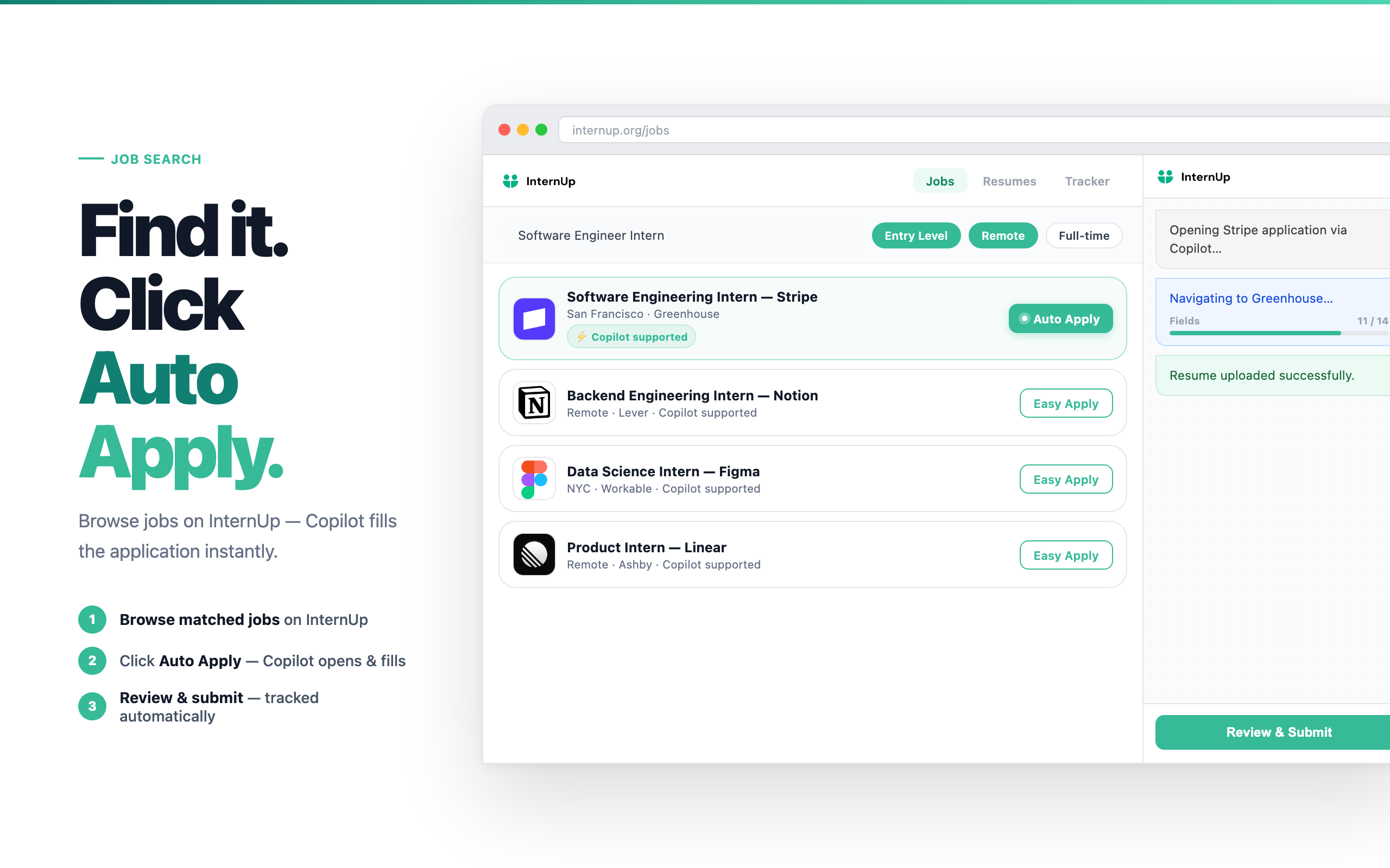 InternUp Copilot gallery image