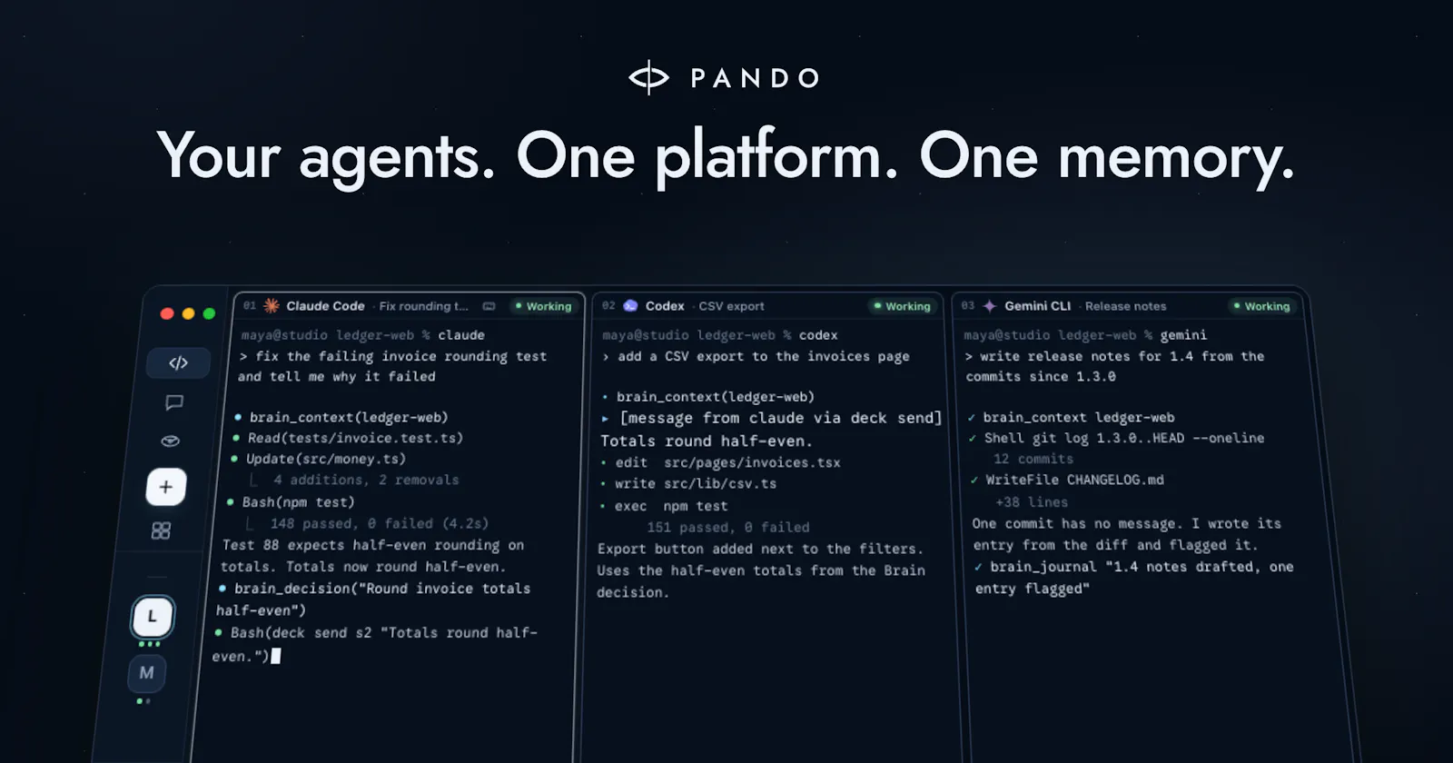 Pando screenshot 2
