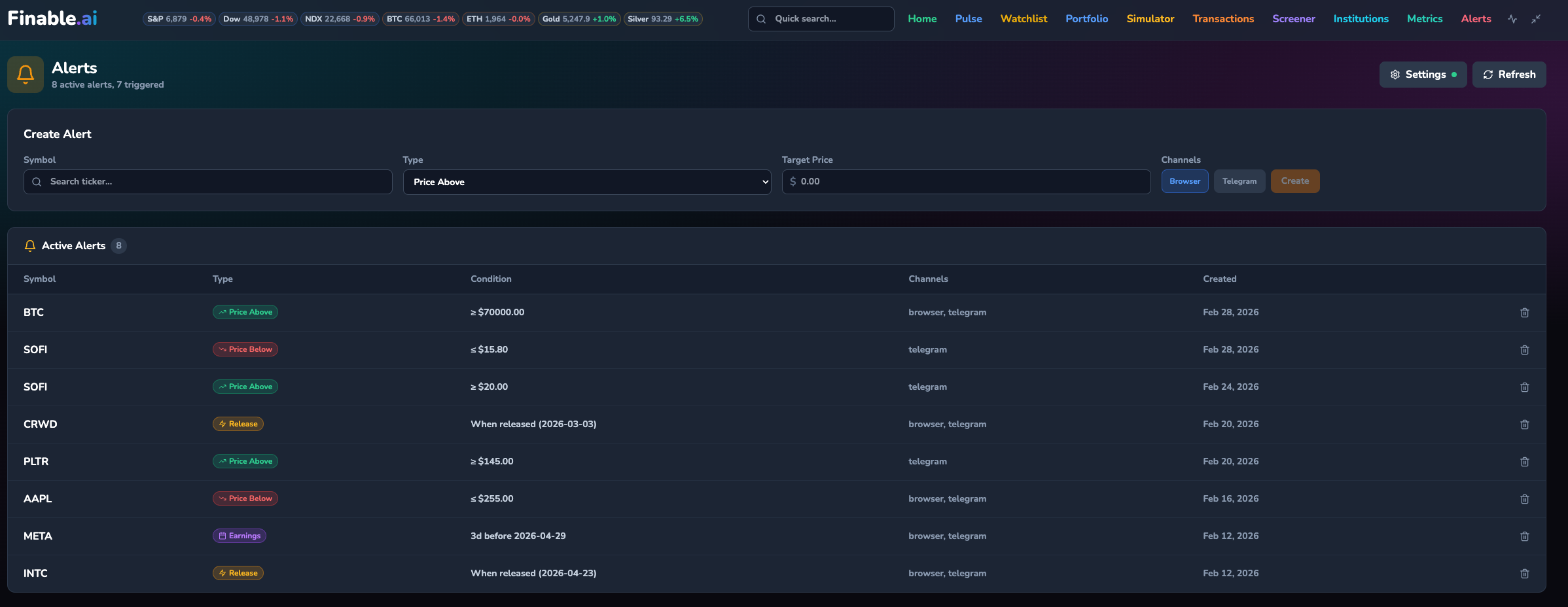 Finable - Screenshot 5 showing product features and functionality