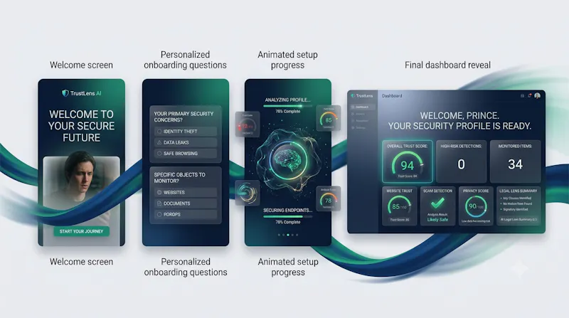 TrustLens AI screenshot 2
