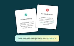 Privacy Compliance Scanner by Enzuzo media 2