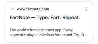FartNote gallery image