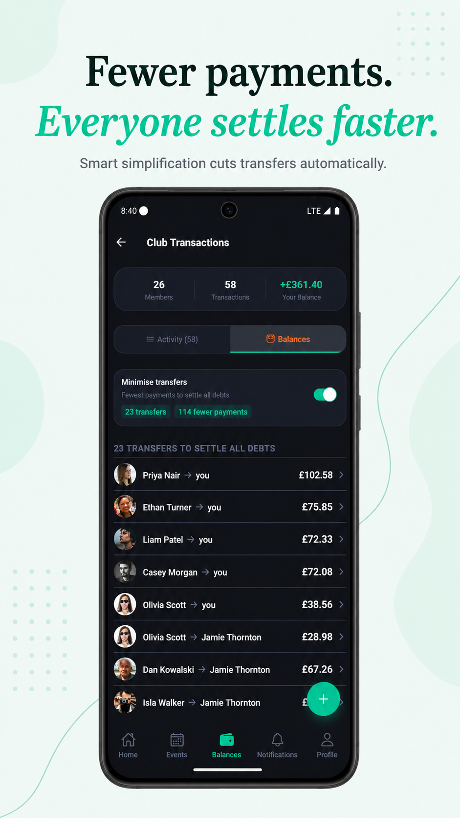 Splitr - Club & Event Expenses gallery image
