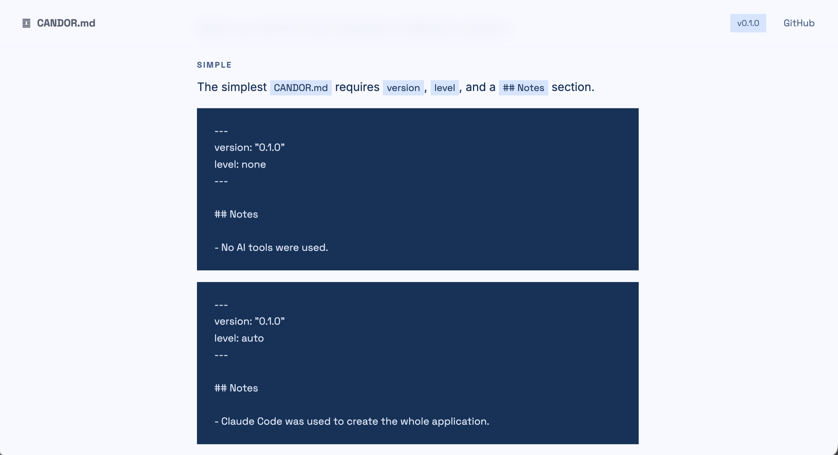 CANDOR.md gallery image