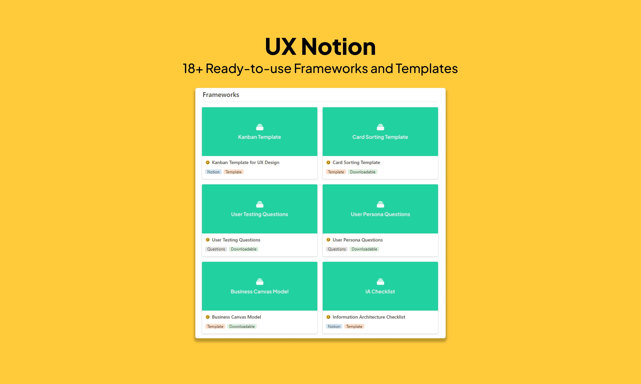 UX Notion gallery image