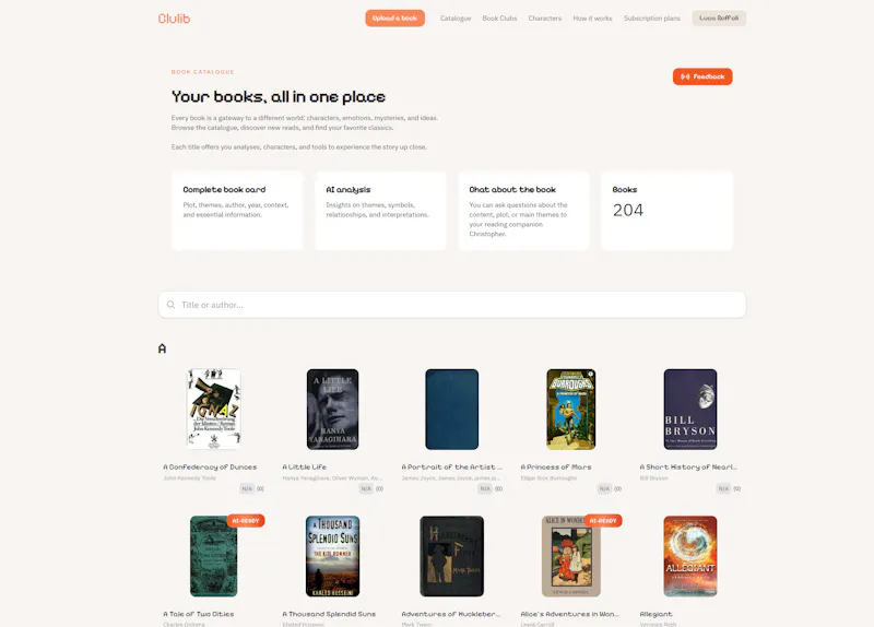 Clulib screenshot 3