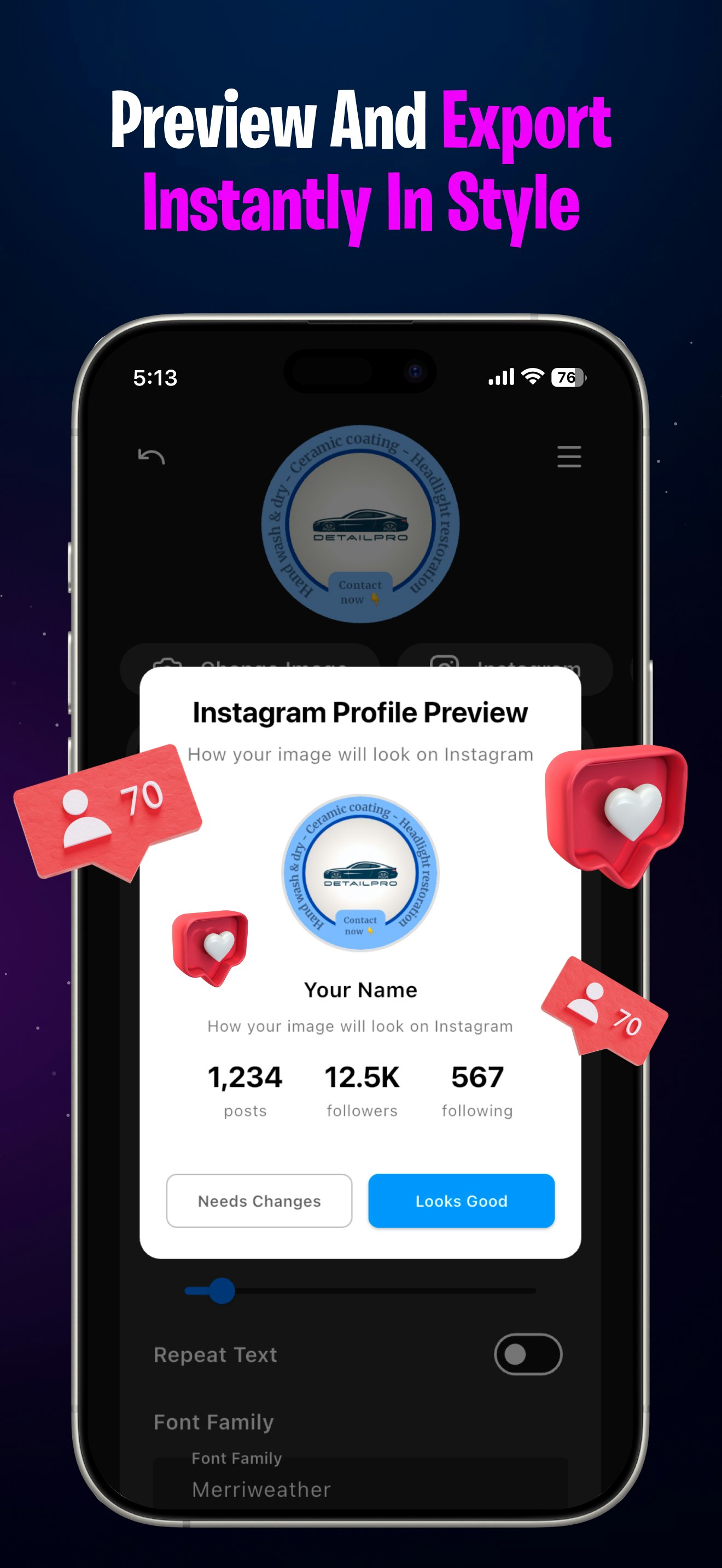 IG Mood gallery image