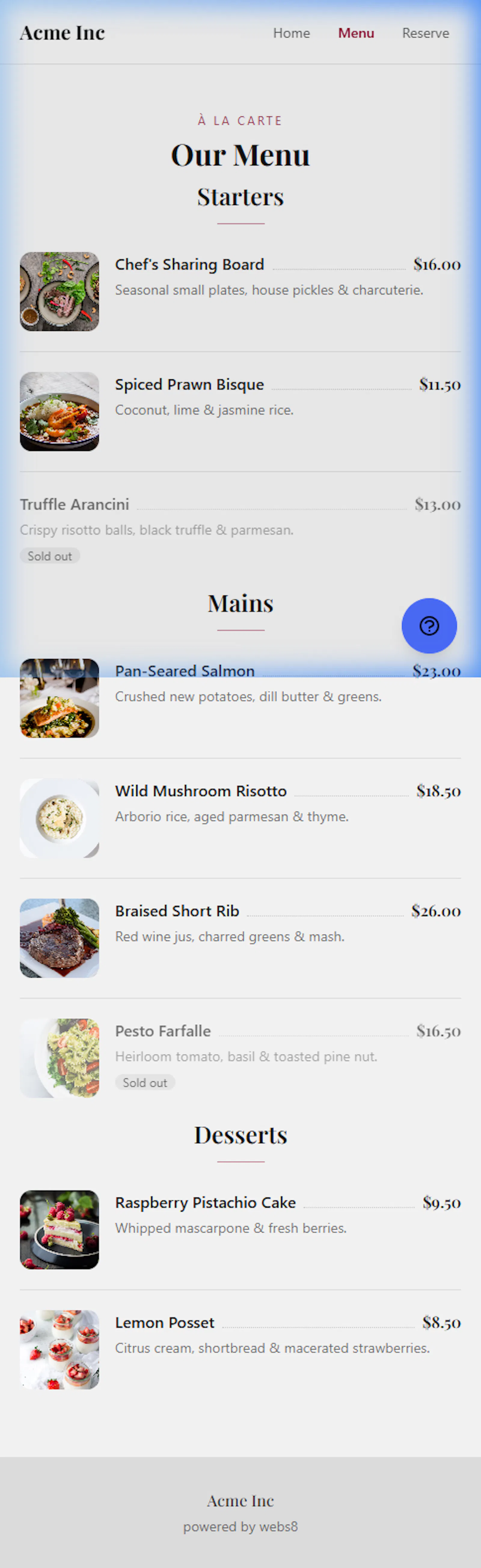 Restaurant App screenshot 5