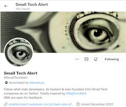 Small Tech Alert gallery image