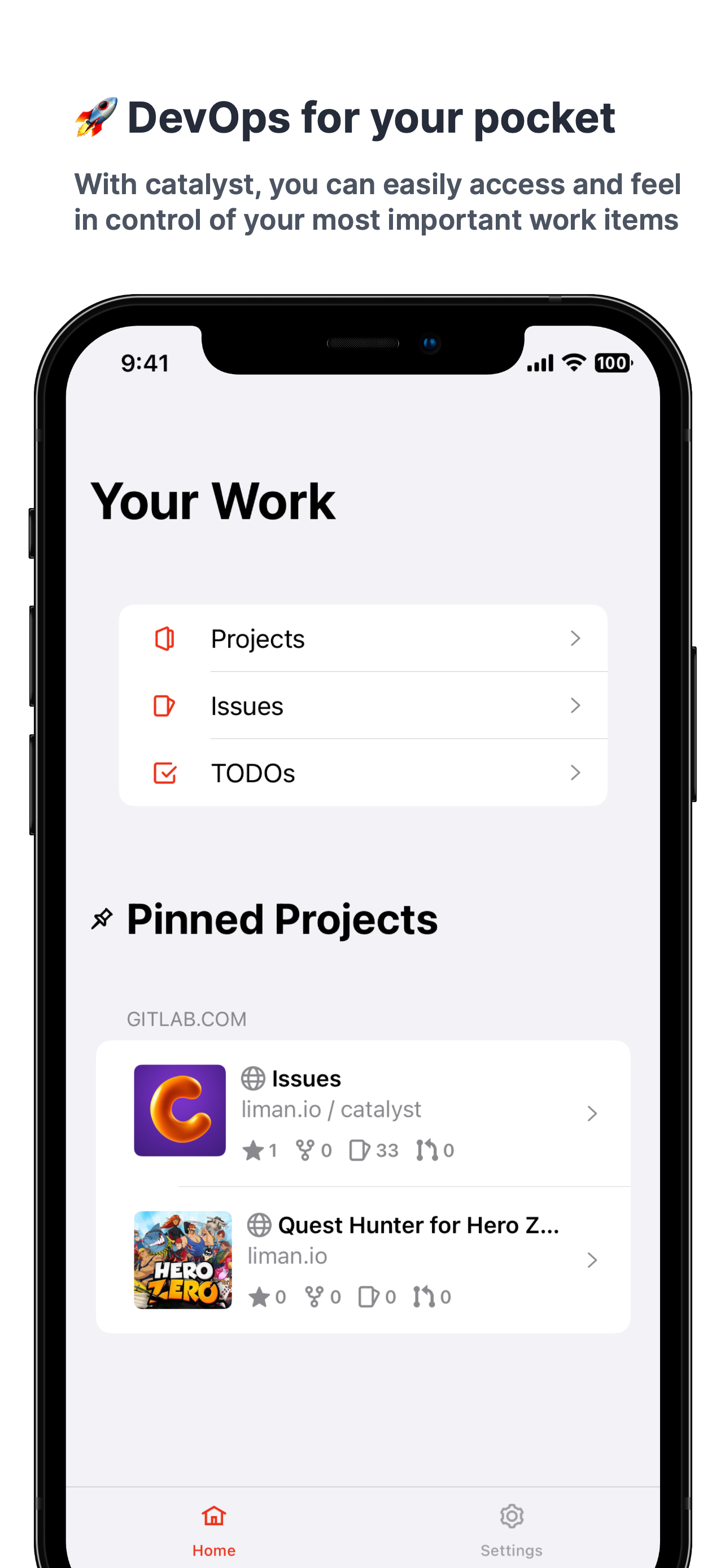 Mídia 1 de Catalisador para Gitlab ™