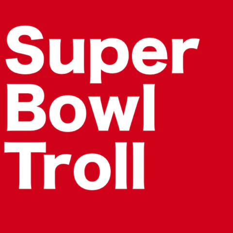 Super Bowl Troll