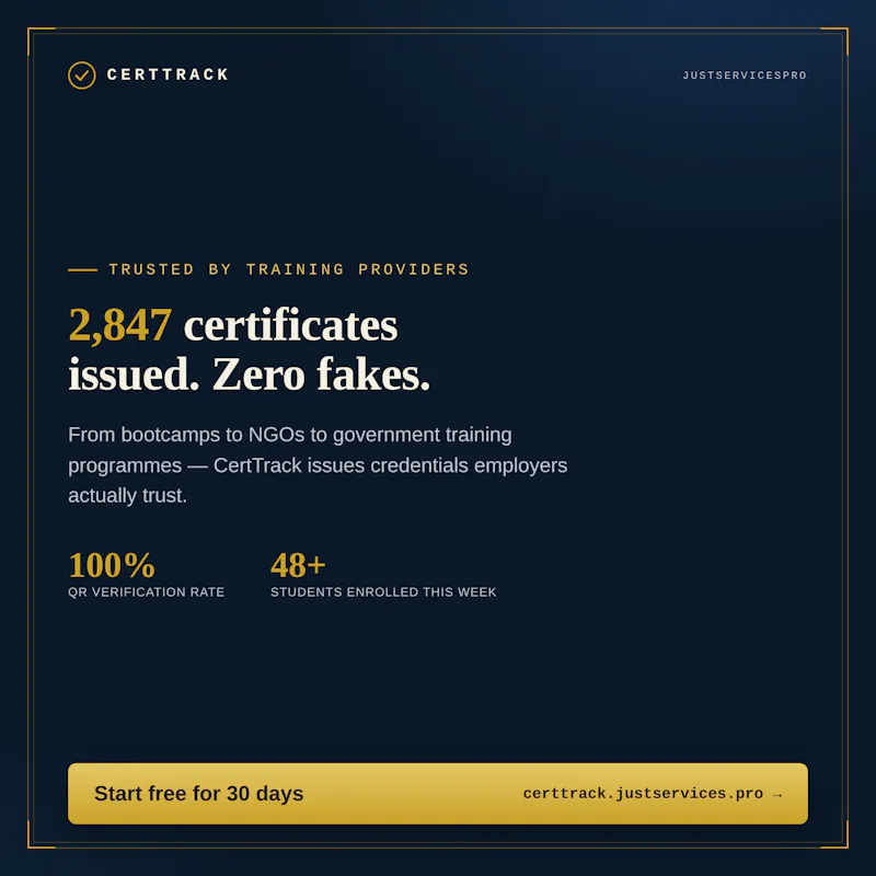 CertTrack  screenshot 5