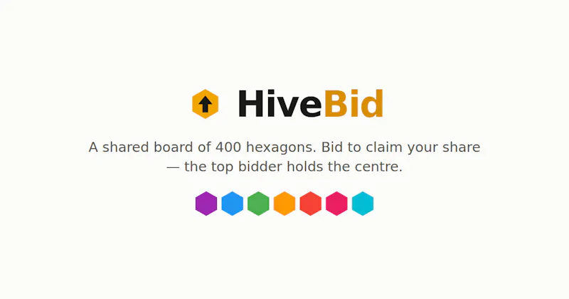 HiveBid screenshot 2