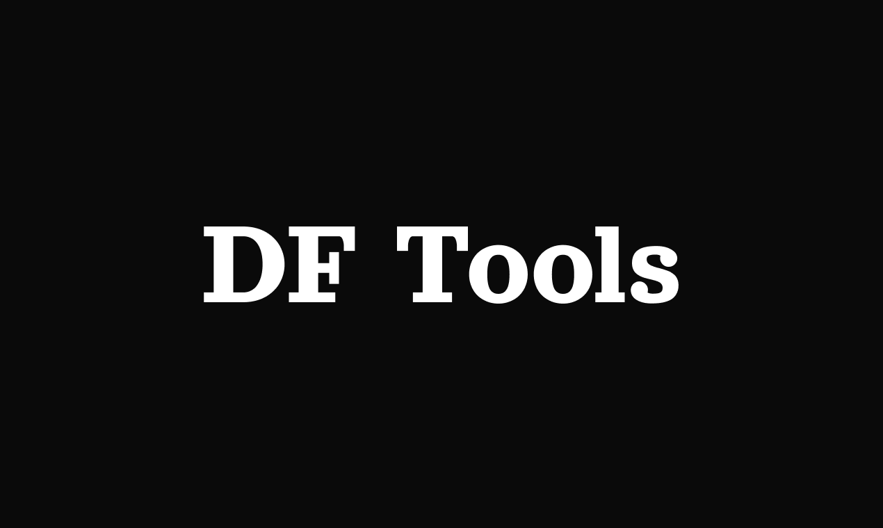 DF Инструменты - Инструменты медиа 1