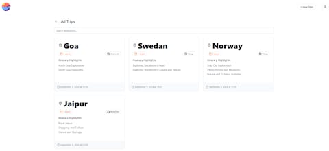 Trip Planner gallery image