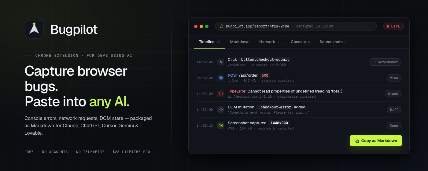 Bugpilot gallery image