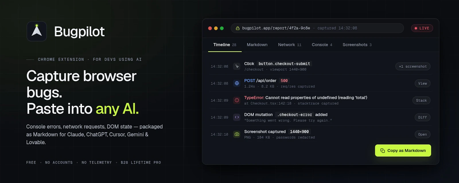 Bugpilot screenshot 5