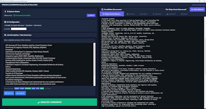 PROJECT//CHRONOS: The Offline AI Resume gallery image