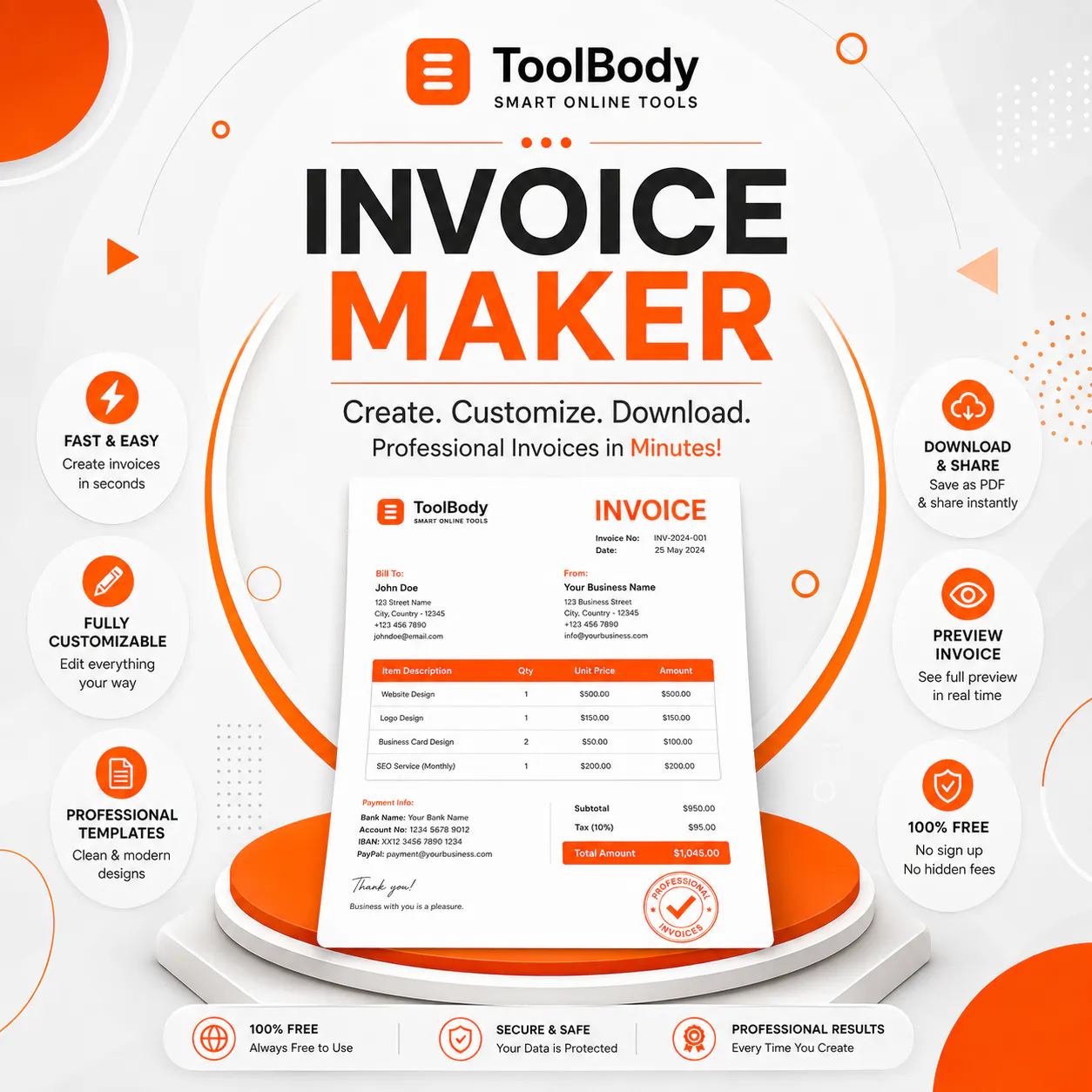 Free Invoice Maker Online gallery image