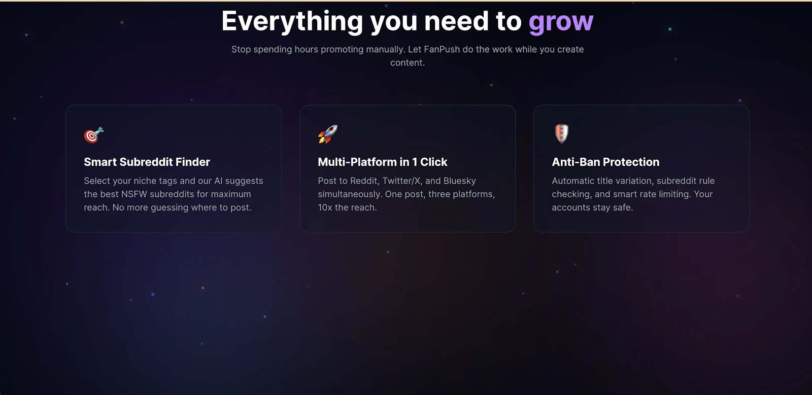 FanPush screenshot 3
