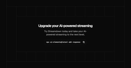 Streamdown by Vercel gallery image