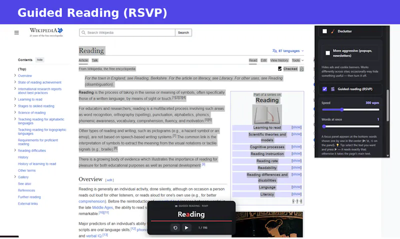 Focus Reader screenshot 5
