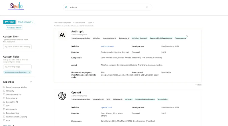 Similo screenshot 1