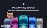iPhone 16 mockups