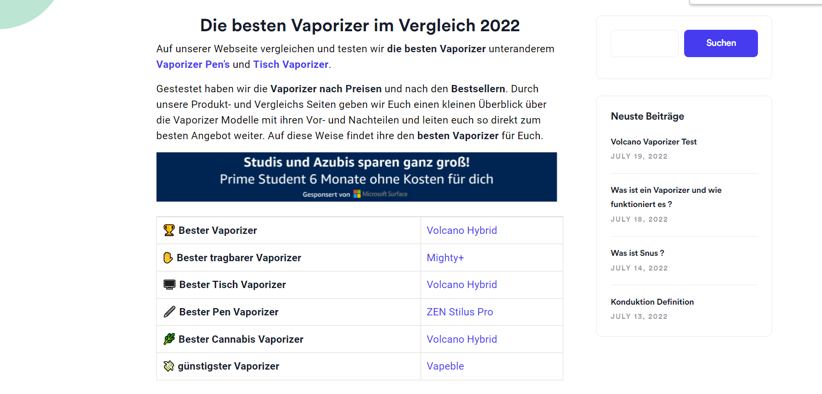 Vaporizer Tests gallery image