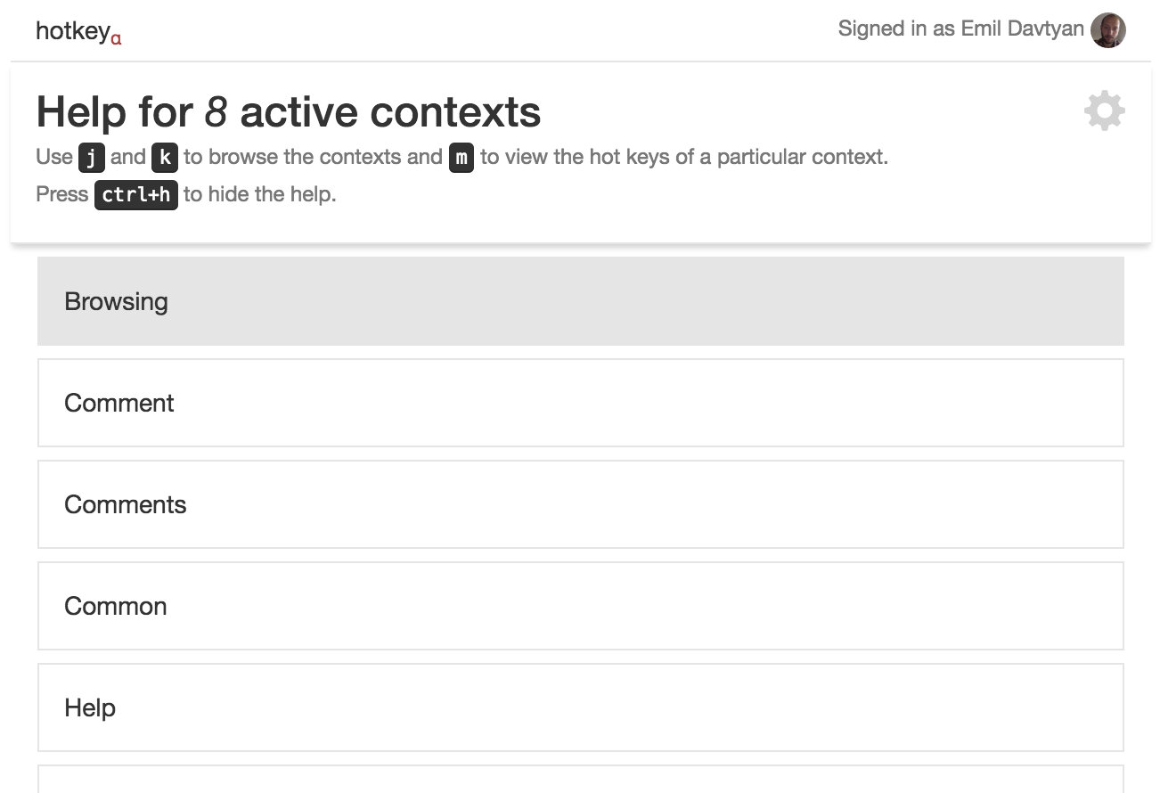 Hotkey gallery image