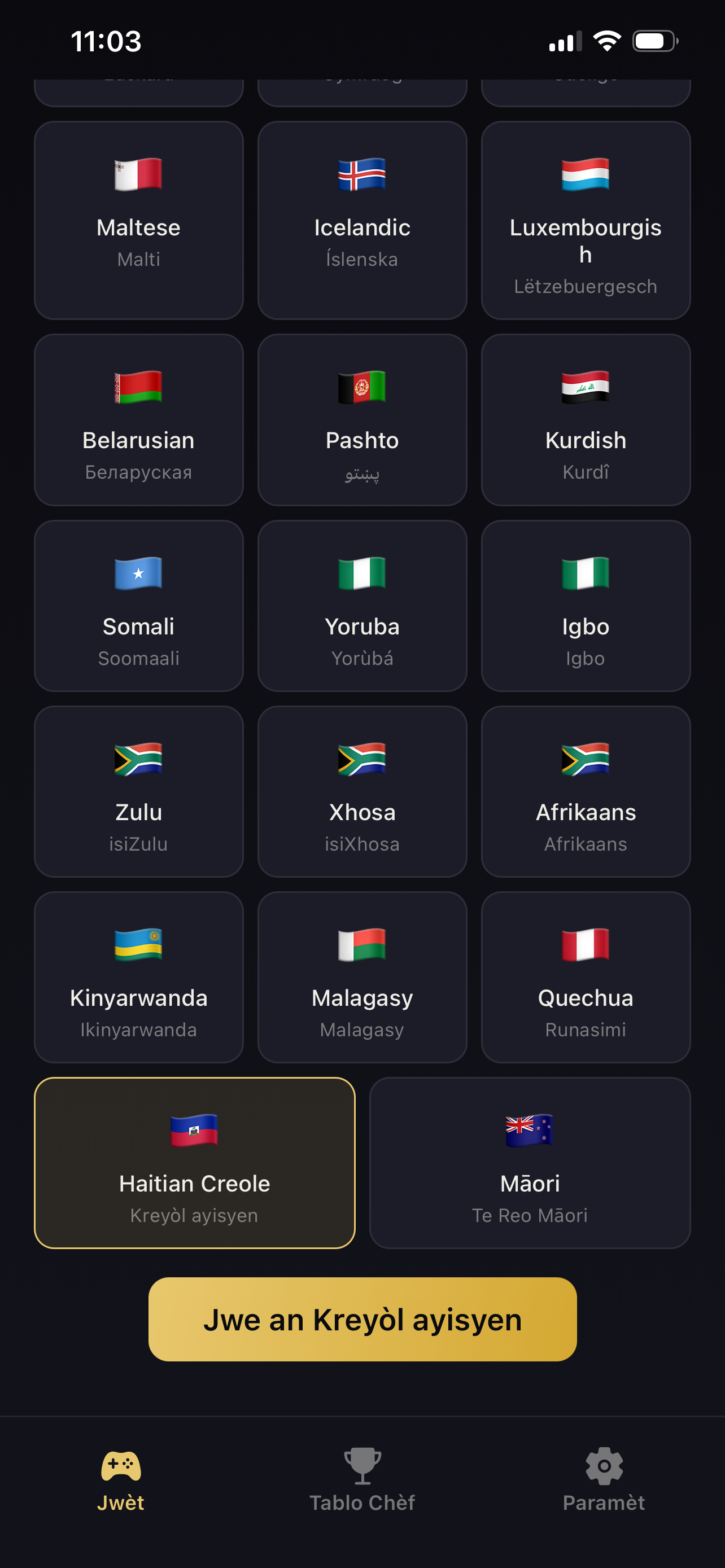 LingoPop — NYT Connections in 195+ Lang media 2