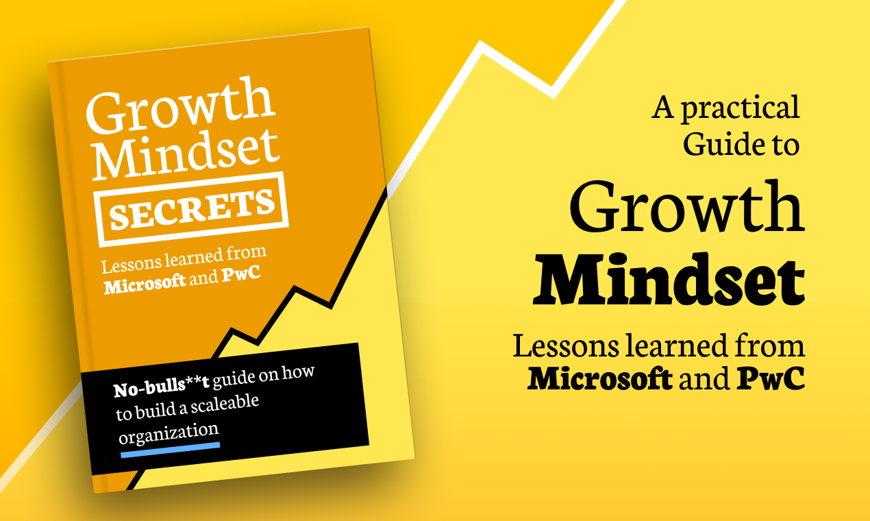 startuptile Growth Mindset Secrets eBook-Lessons learned from Microsoft and PwC